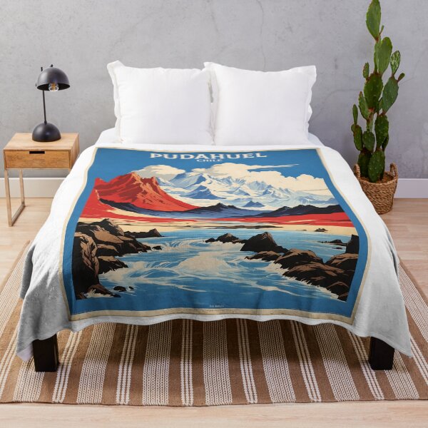 Item preview, Pudahuel Chile Retro Vintage Poster Tourism designed and sold by TravelersGems.