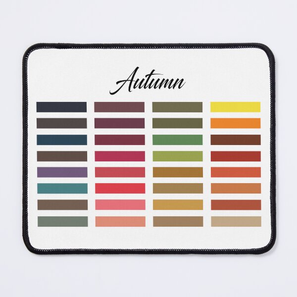 Item preview, Color Me Beautiful - Autumn Fall Color Palette Swatch Swatches Colour Analysis designed and sold by Divine Ease.