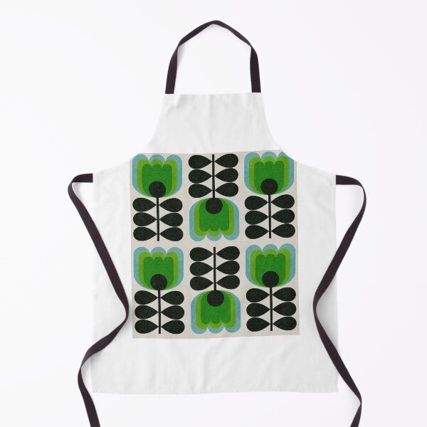 Item preview, Copy of Retro Tulips (green) designed and sold by Gaëlle Konak Art.