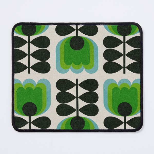 Item preview, Copy of Retro Tulips (green) designed and sold by Gaëlle Konak Art.