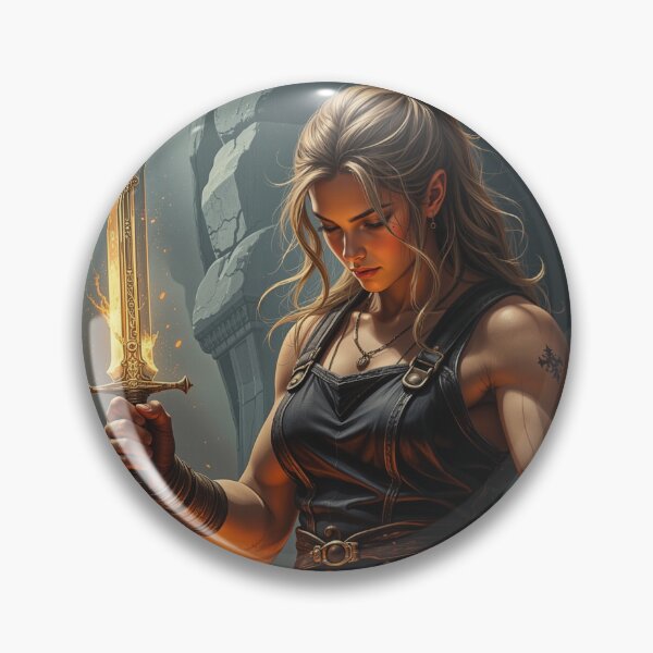 Artikelvorschau, Der flammengebundene Schmied – Fantasy-Schmiedin an der Schmiede entworfen und verkauft von DiceWay.