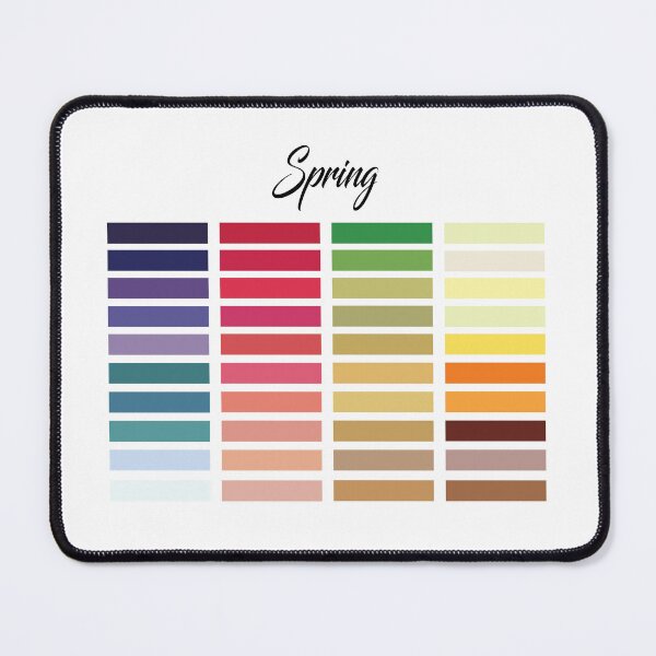 Item preview, Color Me Beautiful - Spring Color Palette Swatch Swatches Colour Analysis  designed and sold by Divine Ease.