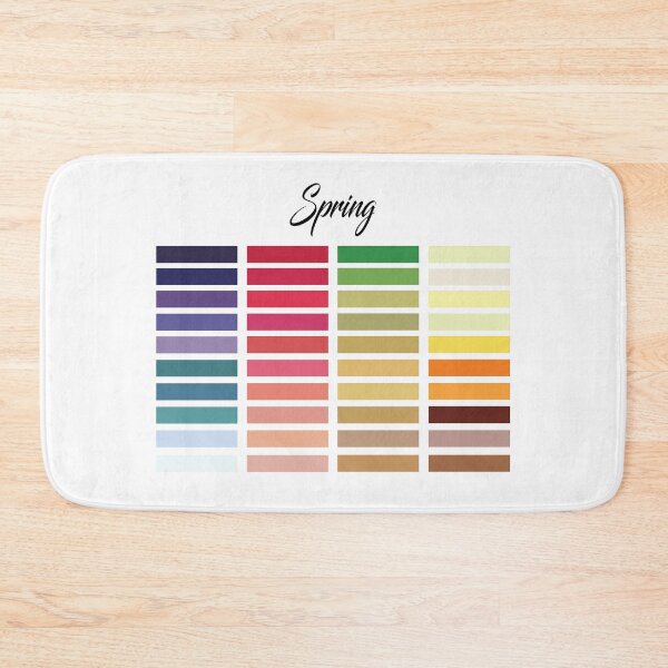Item preview, Color Me Beautiful - Spring Color Palette Swatch Swatches Colour Analysis  designed and sold by Divine Ease.