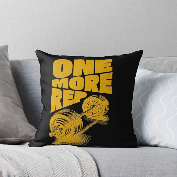 Item preview, One More Rep Barbell Gym Workout Motivation designed and sold by flidesign .