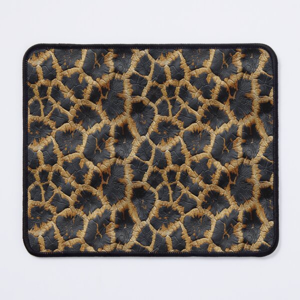 Item preview, Abstract Animal Print with Textured Black and Brown designed and sold by NTGUILTY.