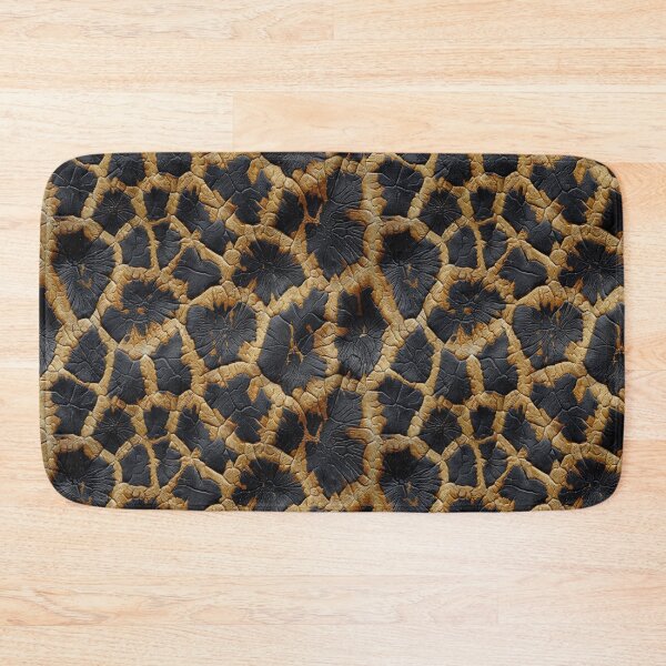 Item preview, Abstract Animal Print with Textured Black and Brown designed and sold by NTGUILTY.