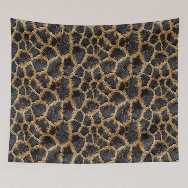 Item preview, Abstract Animal Print with Textured Black and Brown designed and sold by NTGUILTY.