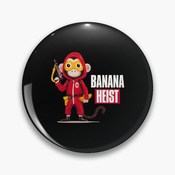 Item preview, Netflix parody - Banana Heist Monkey designed and sold by hamishby.