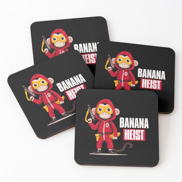 Item preview, Netflix parody - Banana Heist Monkey designed and sold by hamishby.