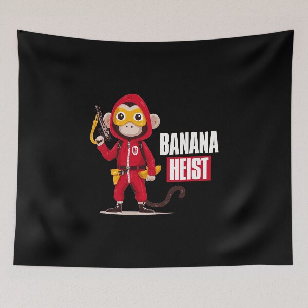 Item preview, Netflix parody - Banana Heist Monkey designed and sold by hamishby.