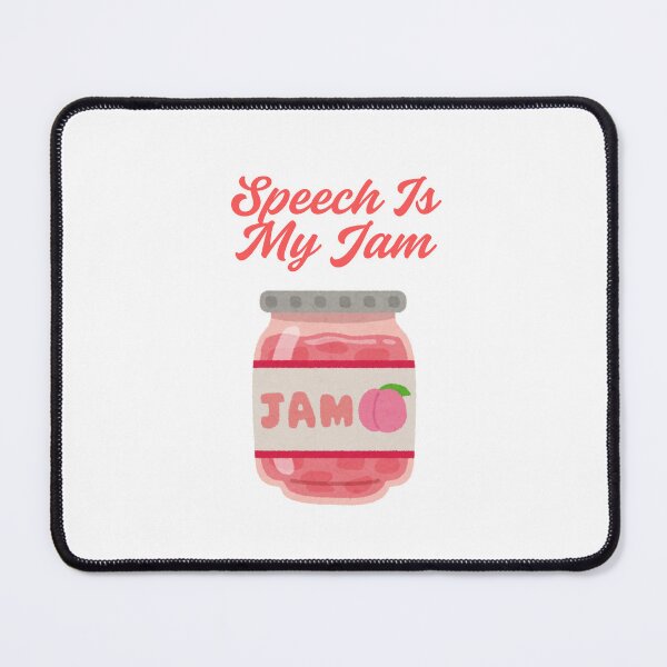 Item preview, Speech Is My Jam designed and sold by ridnaledesigner.