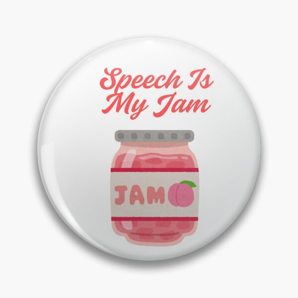 Item preview, Speech Is My Jam designed and sold by ridnaledesigner.