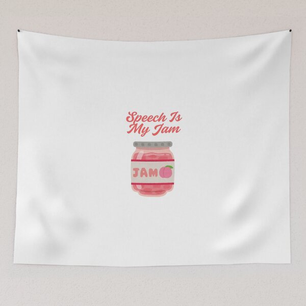 Item preview, Speech Is My Jam designed and sold by ridnaledesigner.