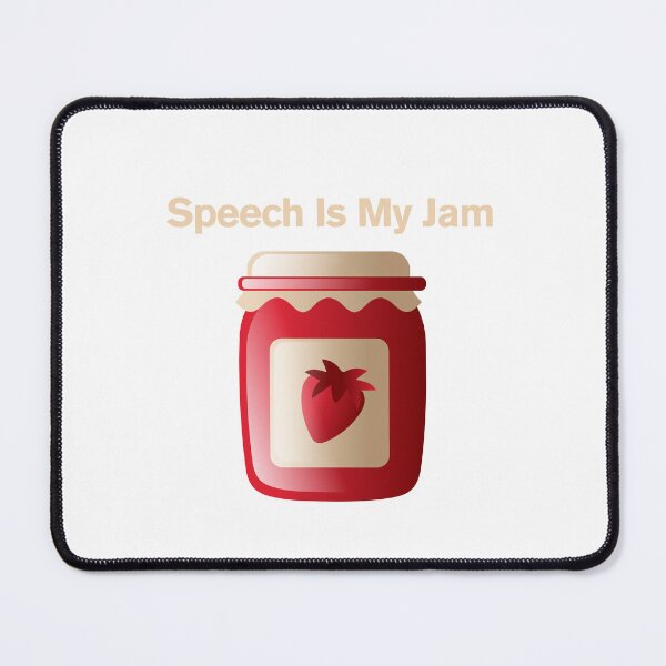 Item preview, Speech Is My Jam designed and sold by ridnaledesigner.