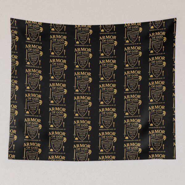 Item preview, Armor of God – Christian Warrior Design (Ephesians 6:10-18) designed and sold by astersgraphics.