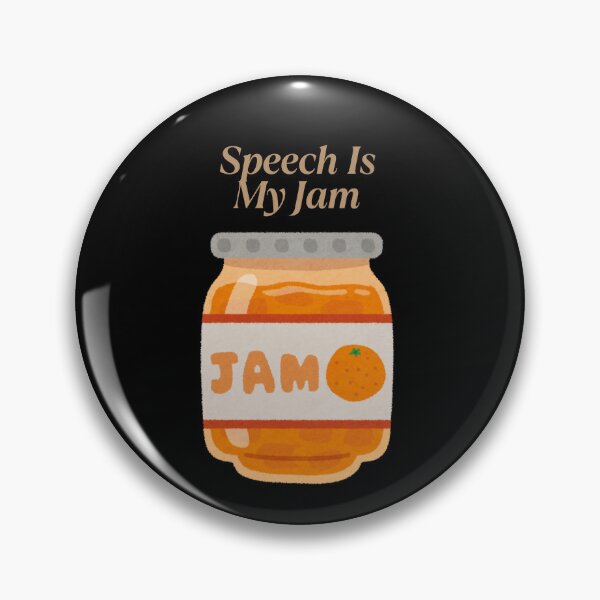 Item preview, Speech Is My Jam designed and sold by ridnaledesigner.