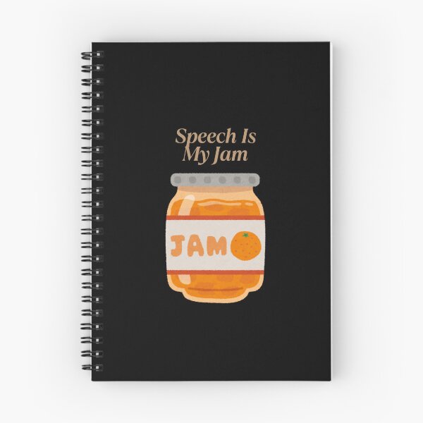 Item preview, Speech Is My Jam designed and sold by ridnaledesigner.