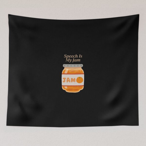 Item preview, Speech Is My Jam designed and sold by ridnaledesigner.