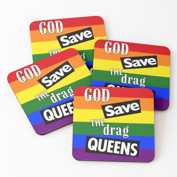 Item preview, God save the DRAG Queens - Rainbow designed and sold by Thelittlelord.