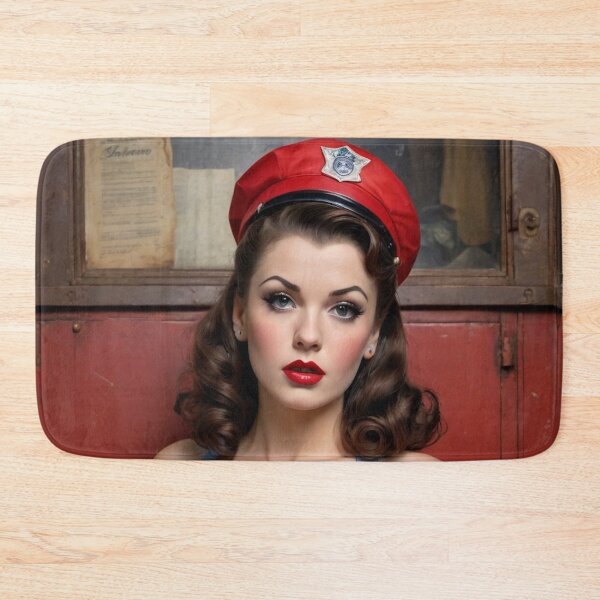 Item preview, 1940s Sexy Mailman Pin Up designed and sold by MissSaylor.