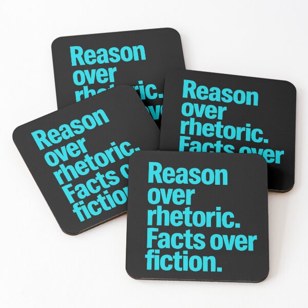 Item preview, Reason Over Rhetoric. Facts Over Fiction. designed and sold by Owcomm.