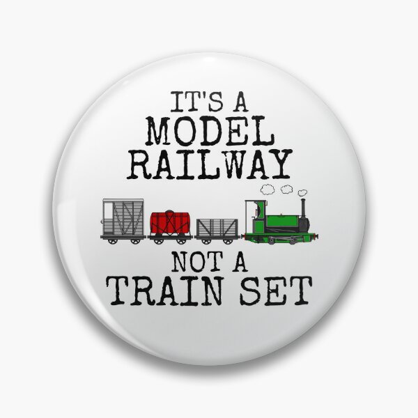 Item preview, It's A Model Railway Not A Train Set, Steam Train Funny designed and sold by doodlerob.