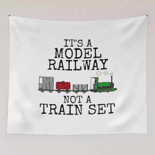 Item preview, It's A Model Railway Not A Train Set, Steam Train Funny designed and sold by doodlerob.
