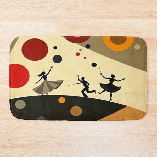 Item preview, Dancing Lights – Abstract silhouettes in warm colors! Movement & energy in artistic flow designed and sold by FotoworldEdel.