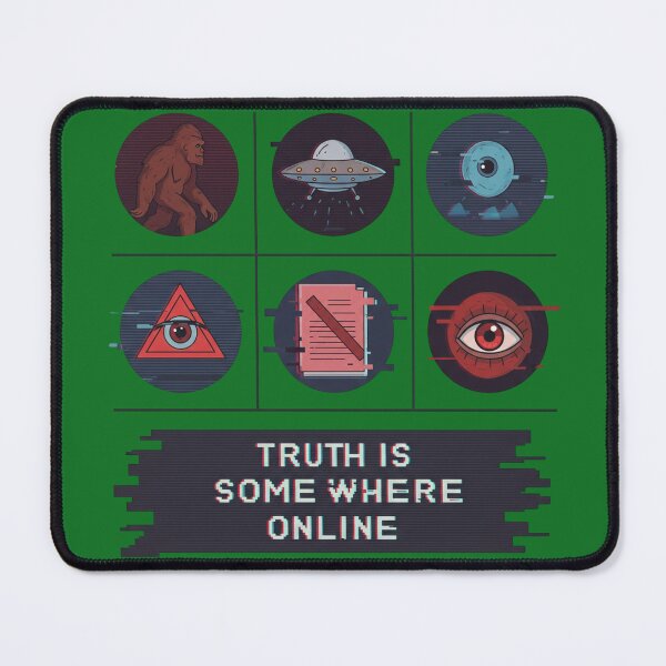 Item preview, Truth Is Somewhere Online – Internet Lore Icon Tee designed and sold by Kerbster.