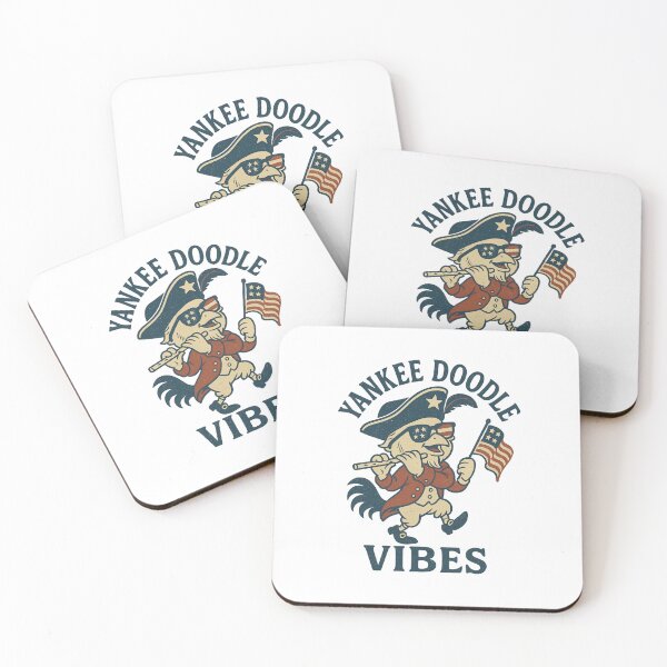 Item preview, Yankee Doodle Vibes – Retro Patriotic Rooster Cartoon designed and sold by ALITOPRINCE.