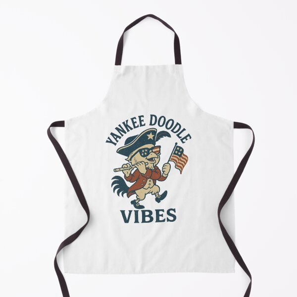 Item preview, Yankee Doodle Vibes – Retro Patriotic Rooster Cartoon designed and sold by ALITOPRINCE.