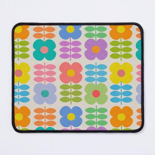 Item preview, Retro flowers 3 designed and sold by Gaëlle Konak Art.