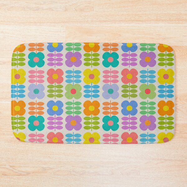 Item preview, Retro flowers 3 designed and sold by Gaëlle Konak Art.