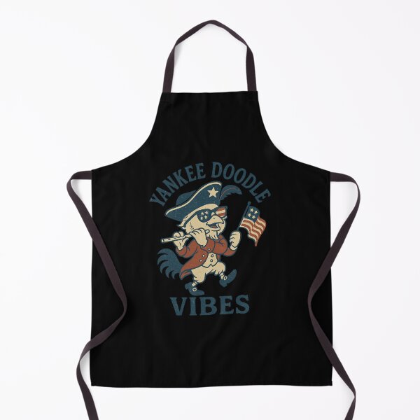 Item preview, Yankee Doodle Vibes – Retro Patriotic Rooster Cartoon designed and sold by ALITOPRINCE.