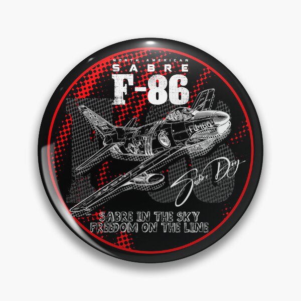 Item preview, F-86 Sabre Jet Fighter | Vintage Korean War Aircraft designed and sold by Aerolovers.