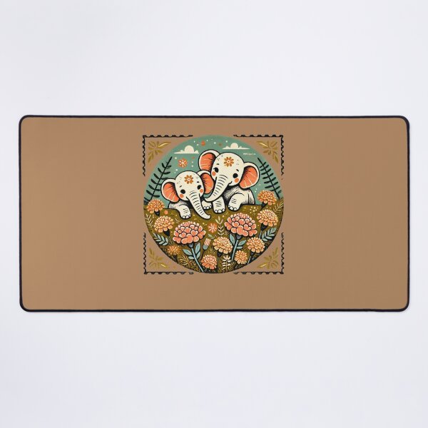 Item preview, Cute Elephants designed and sold by FrictionMaxxing.