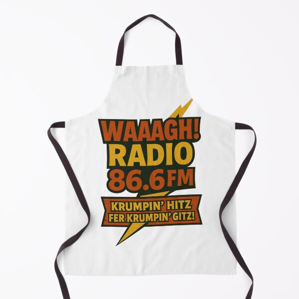 Item preview, WAAAGH!!! Radio! Krumpin’ Hitz! designed and sold by ThimbleandOak.