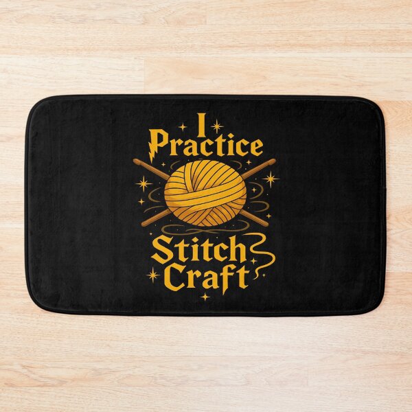 Item preview, I Practice Stitch Craft Funny Yarn designed and sold by Text2tee.