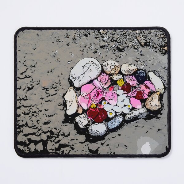 Item preview, Colored pebbles in the puddle designed and sold by RenataPhoto.