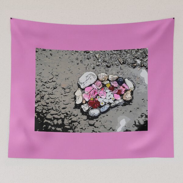 Item preview, Colored pebbles in the puddle designed and sold by RenataPhoto.