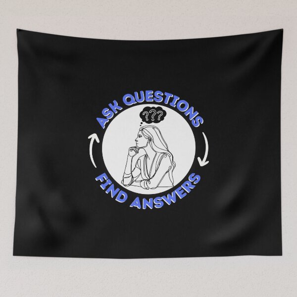 Item preview, Ask Questions Find Answers  designed and sold by Shunned ExJw.