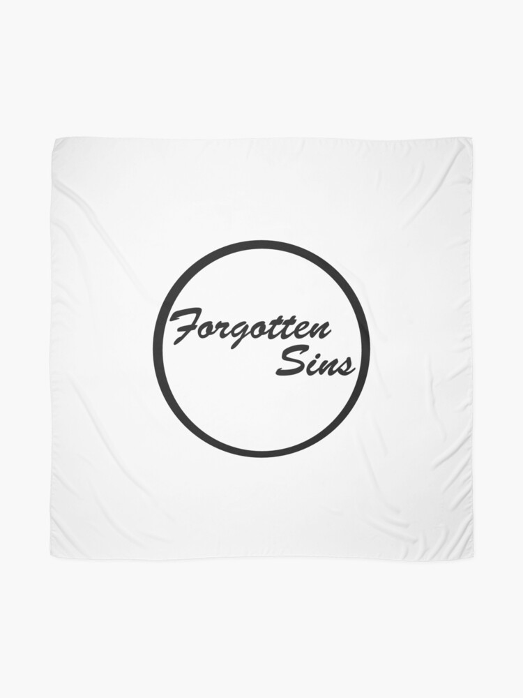 Alternate view of Full name simple logo Scarf