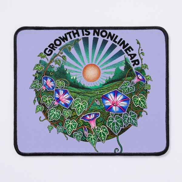 Item preview, Growth is nonlinear designed and sold by FrictionMaxxing.