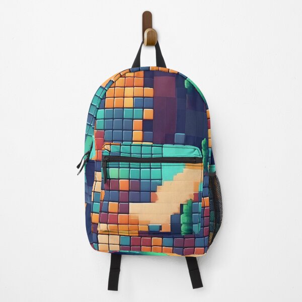 Item preview, Pixelated Blue Abstract Art designed and sold by Esterlane.