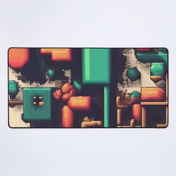 Item preview, Pixelated Machinery Abstract Art designed and sold by Esterlane.