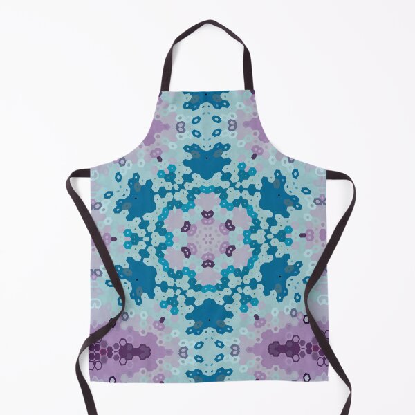 Item preview, Hex Mandala Blue and Purple designed and sold by WormholeOrbital.