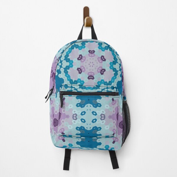 Item preview, Hex Mandala Blue and Purple designed and sold by WormholeOrbital.