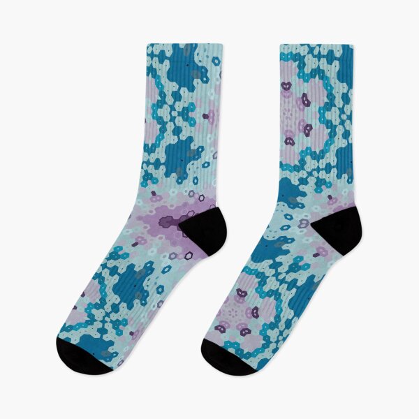 Item preview, Hex Mandala Blue and Purple designed and sold by WormholeOrbital.