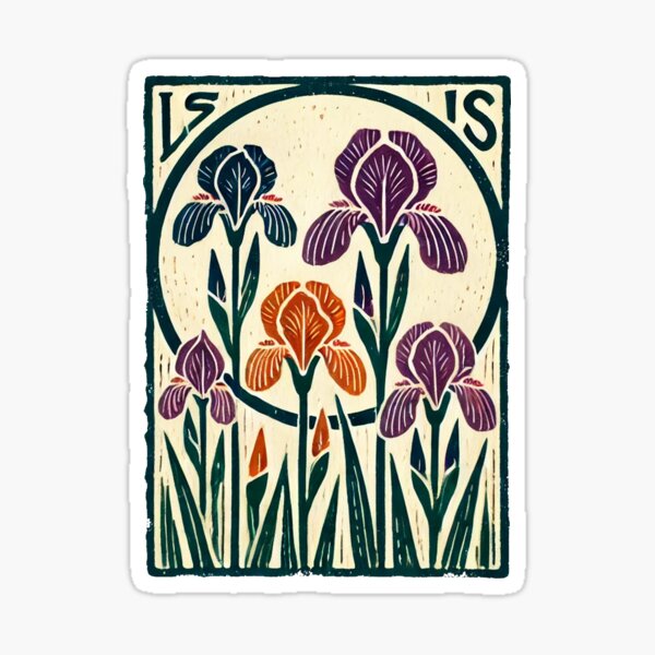 Aperçu de l'œuvre Iris créée et vendue par Boog Monst .