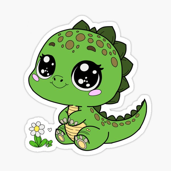 Item preview, Luluzore le Dinosaure mignon  designed and sold by ImiDinozore.